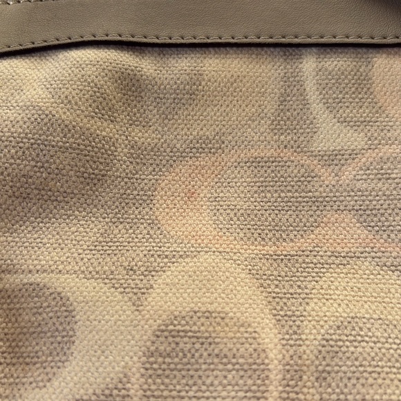 SOLD❣️❣️Vintage Y2K Coach Canvas Monogrammed Wristlet/Wallet💕 - Picture 6 of 11